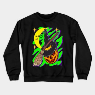 Witch pumpkin Crewneck Sweatshirt